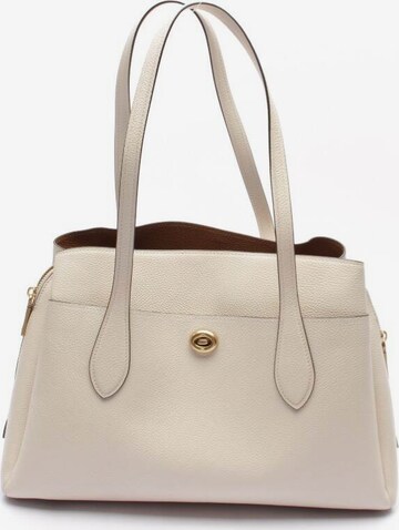 COACH Bag in One size in White: front