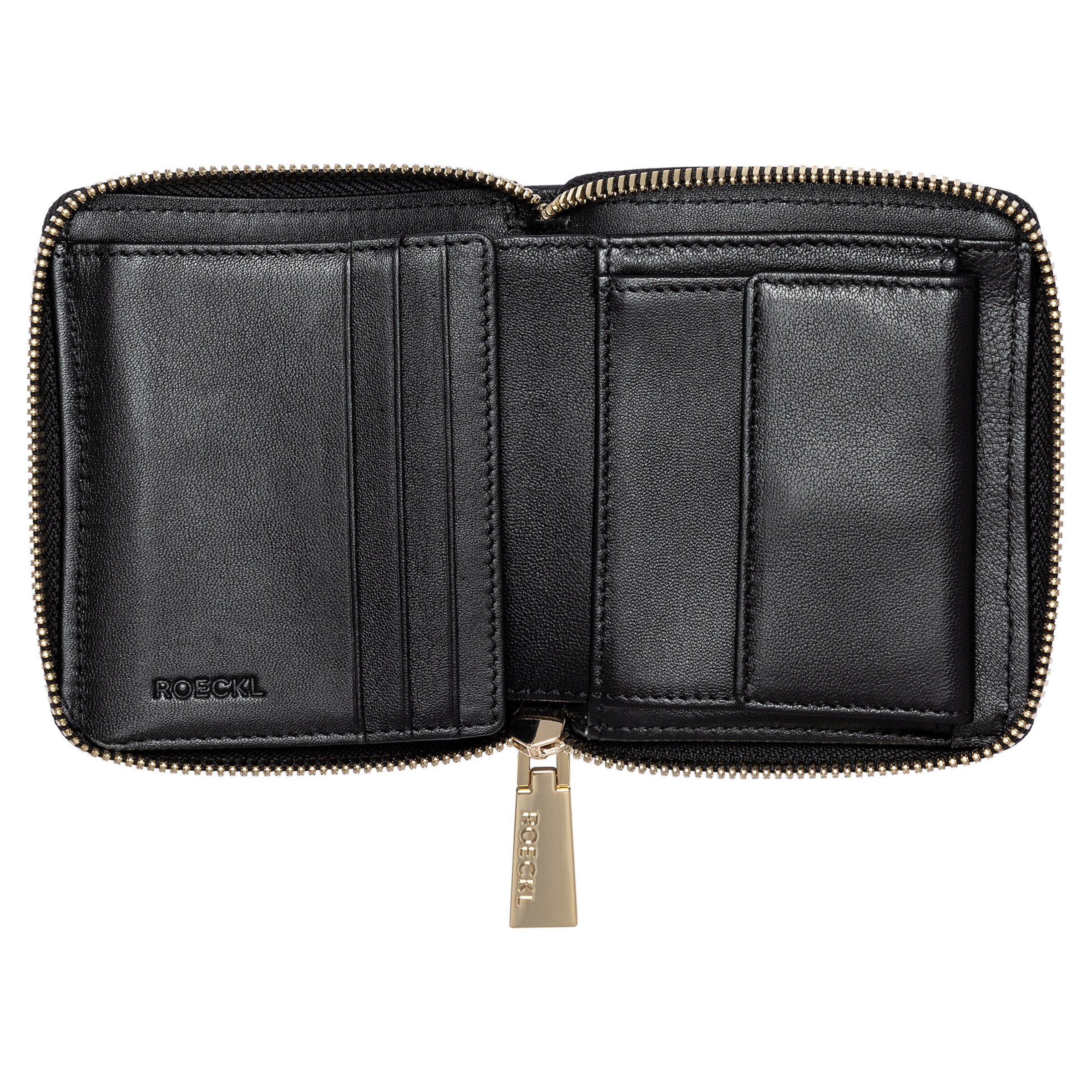 Roeckl Wallet 'DEDA QUILTED' in Black