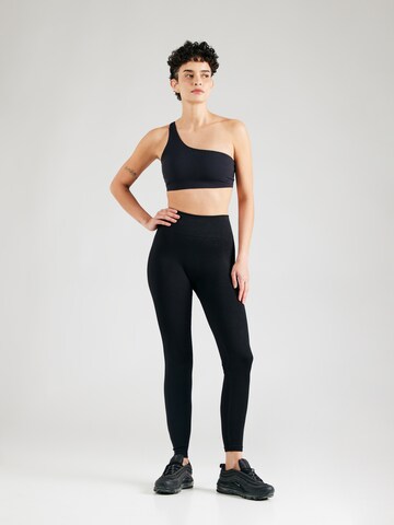 Skinny Pantalon de sport 4F en noir