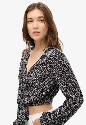 Superdry Shirt in Zwart