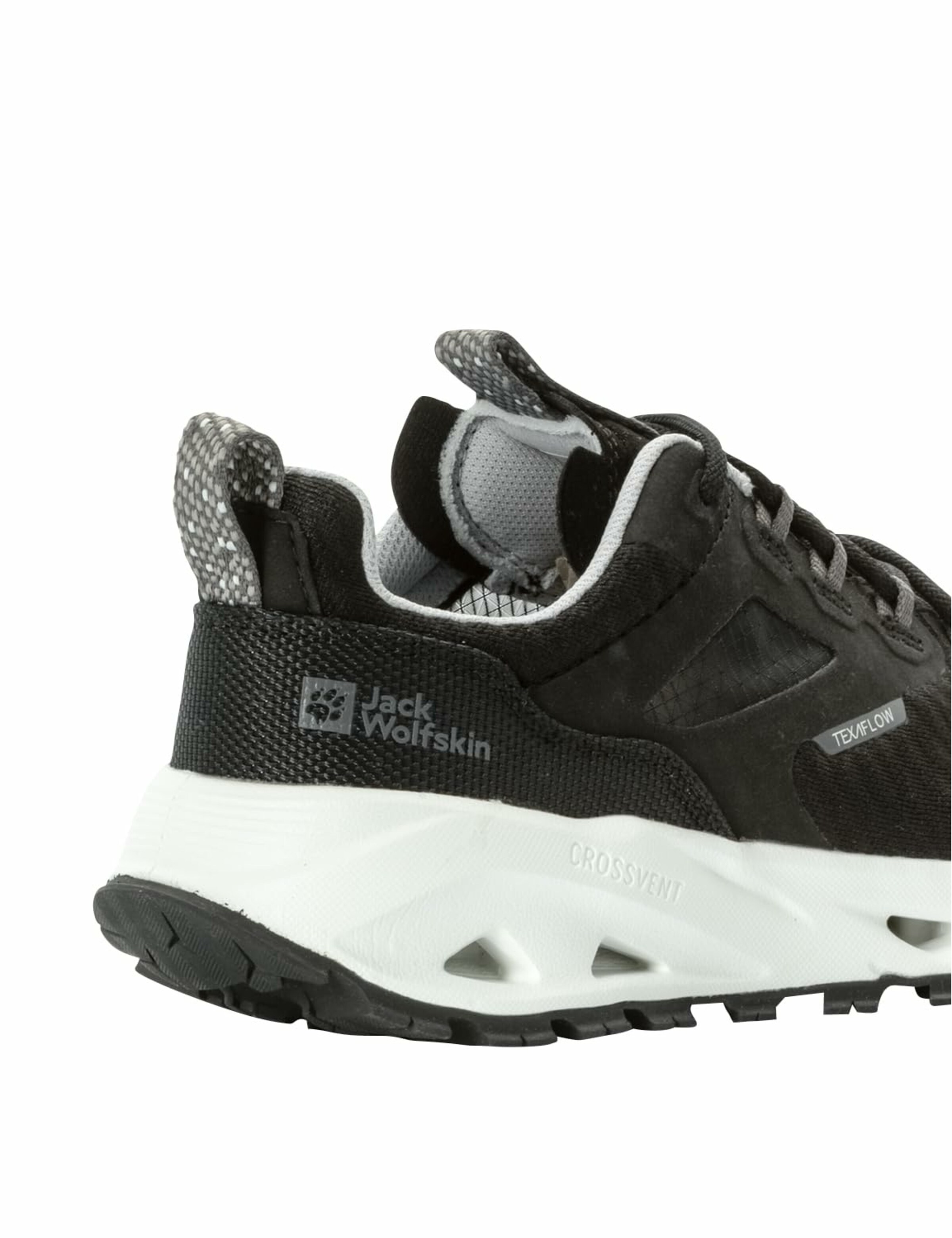 JACK WOLFSKIN Lage schoen in Zwart