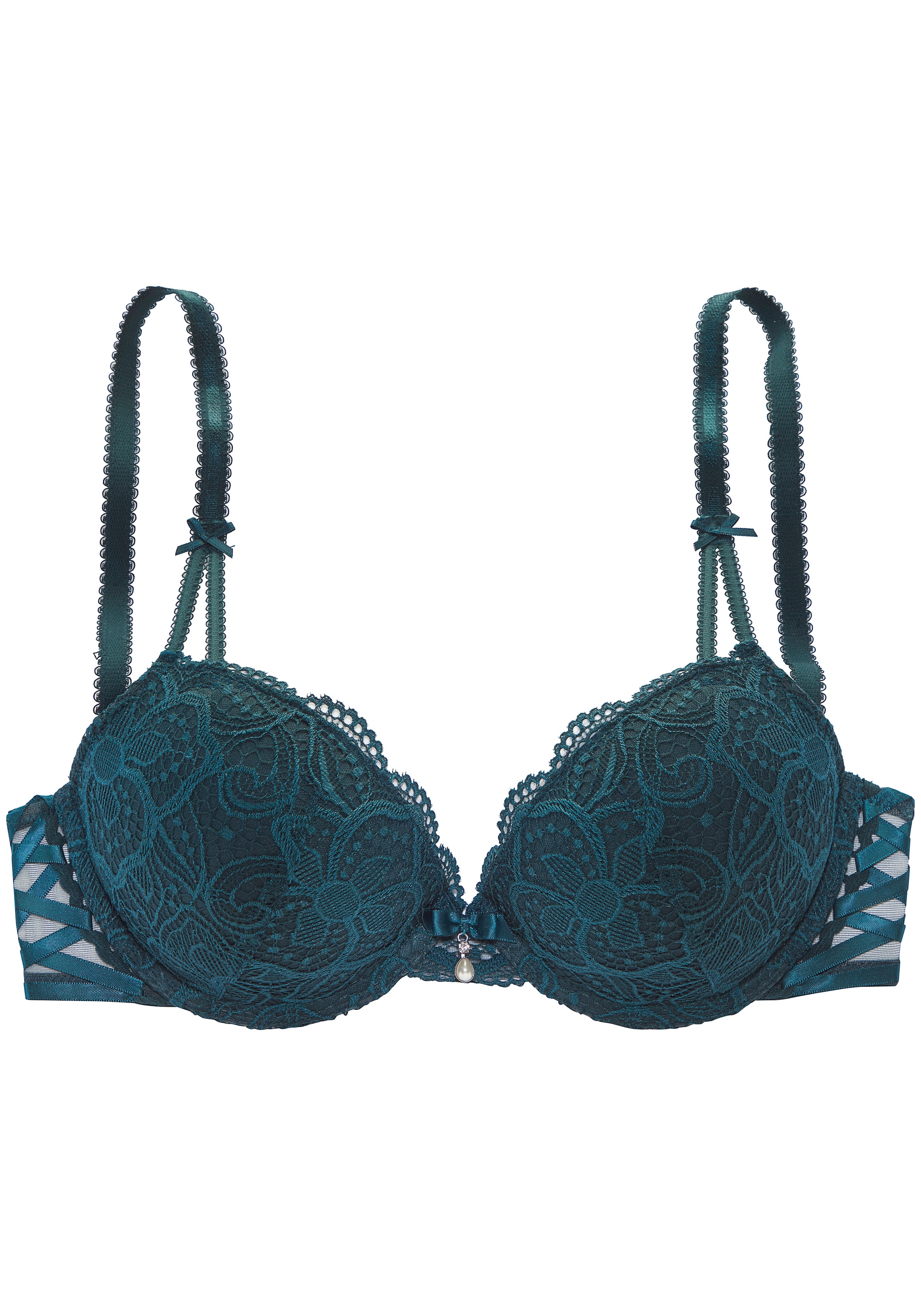 LASCANA Bra in Green: front