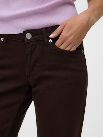 VERO MODA - Pierna ancha Vaquero 'VMVanessa' en marrón