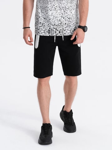 Ombre Regular Sportbroek in Zwart