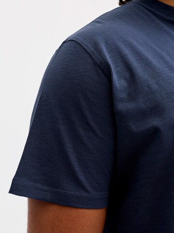 Maglietta 'JJEDOVER' di Jack & Jones Plus in blu