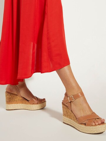 Sandales Dune LONDON en marron