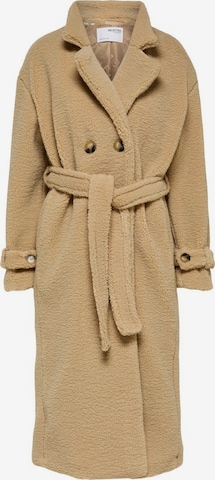 SELECTED FEMME Wintermantel 'BETTY' in Beige: voorkant