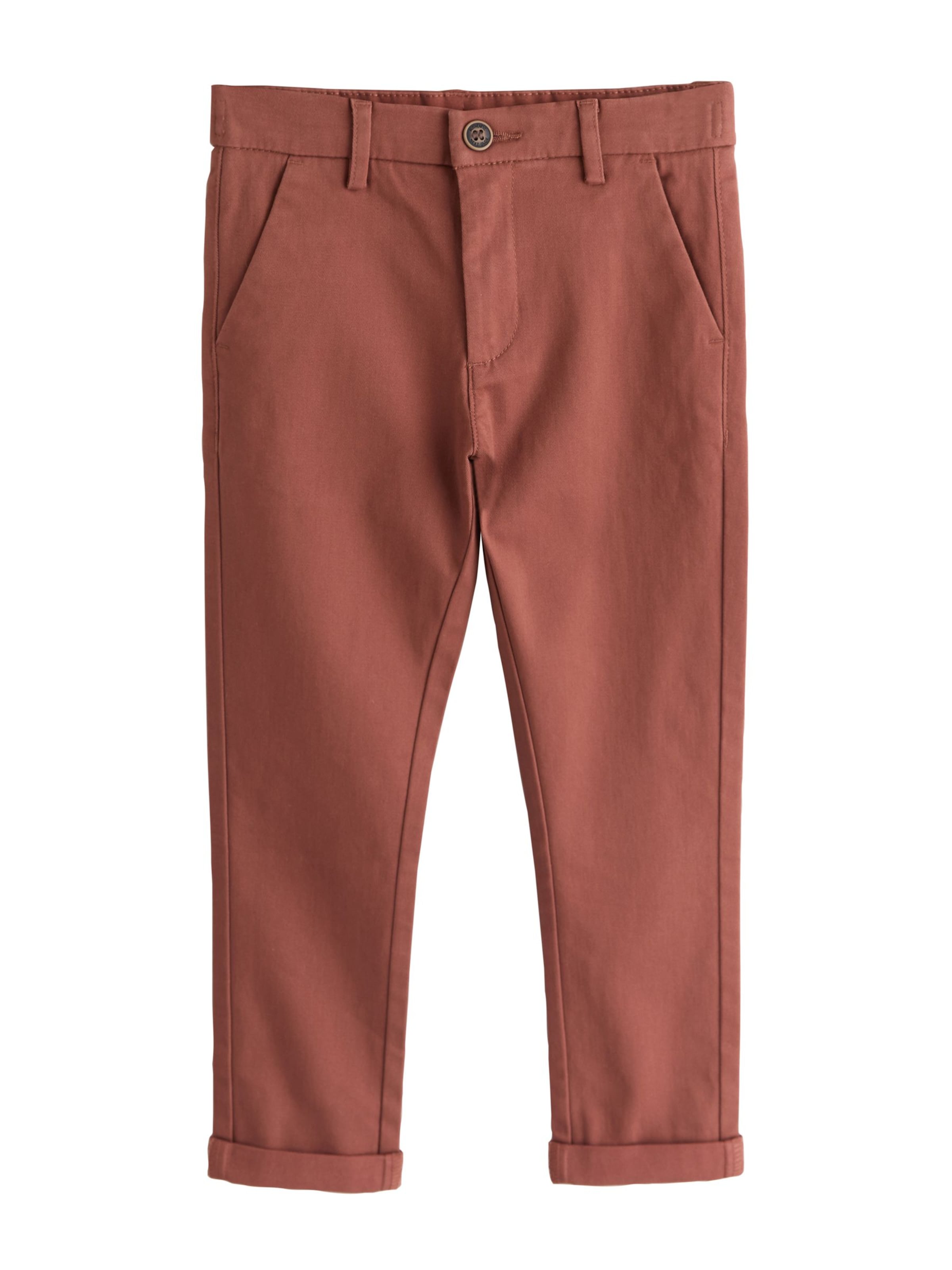 Next - Skinny Pantalón en marrón: frente