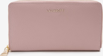Lazarotti Wallet 'Bologna' in Pink: front