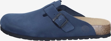 DR. BRINKMANN Clogs 'Nerpio' in Blau: Vorderseite