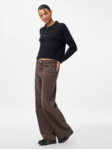 PIECES Pullover i sort