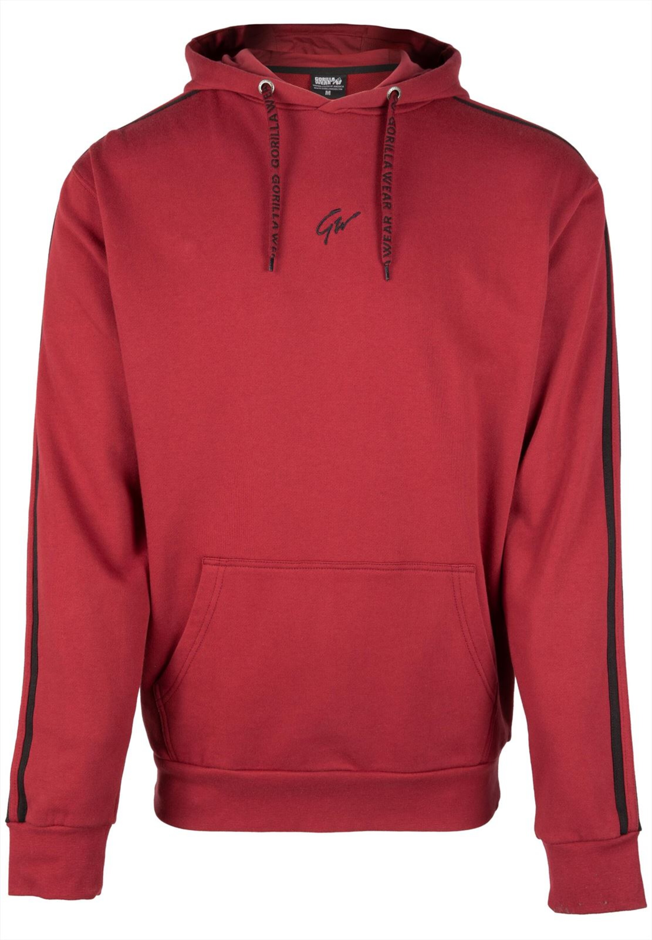Gorilla Wear Sweatshirt 'Banks' in Red: front