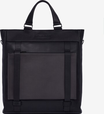 Piquadro Document Bag 'David' in Black: front