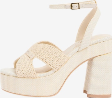 balta Lipsy Basutės su dirželiais: priekis