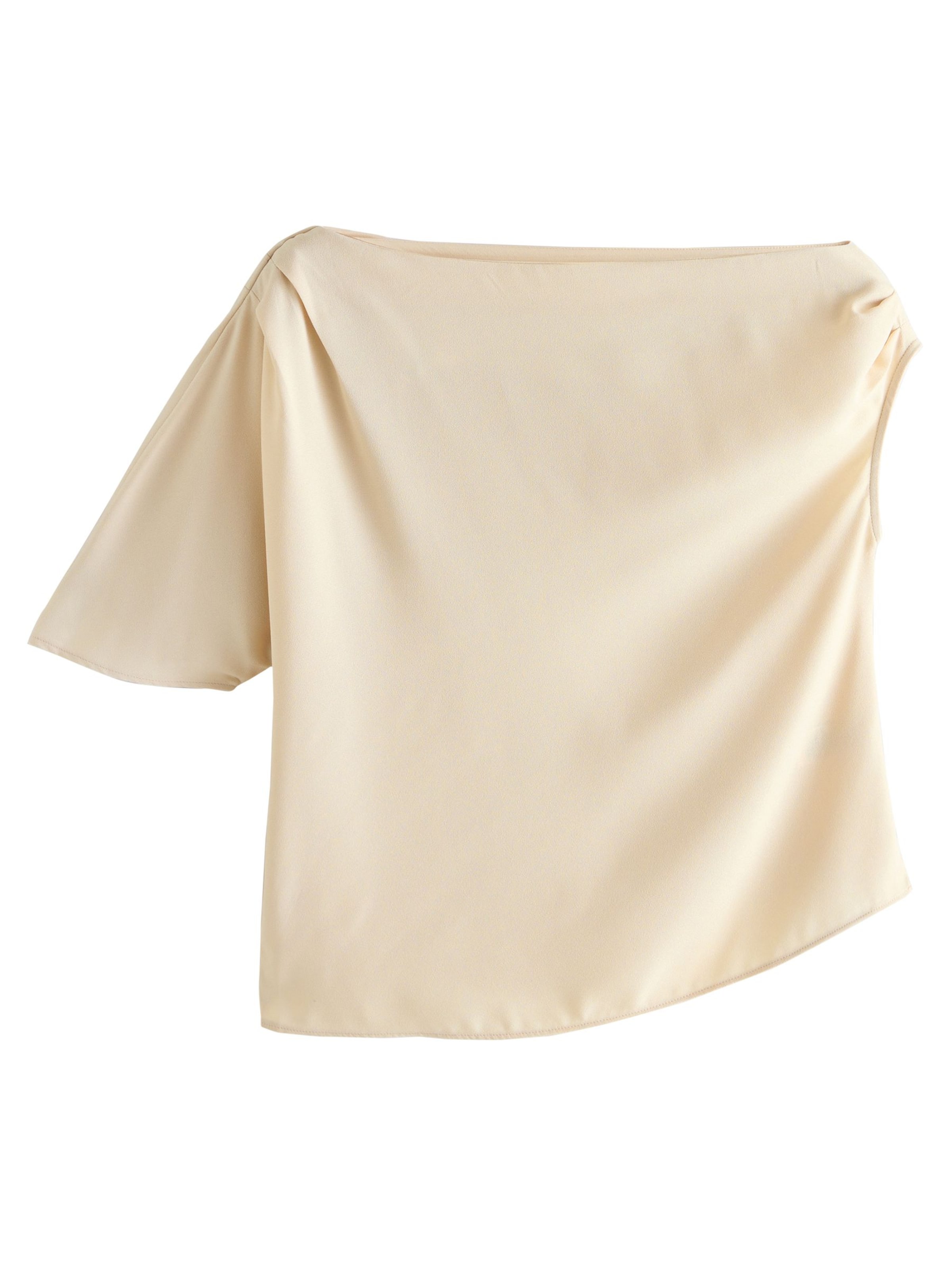 Next Блузка в Бежевый: спереди