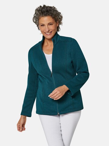 Goldner Sweatjacke in Blau: predná strana