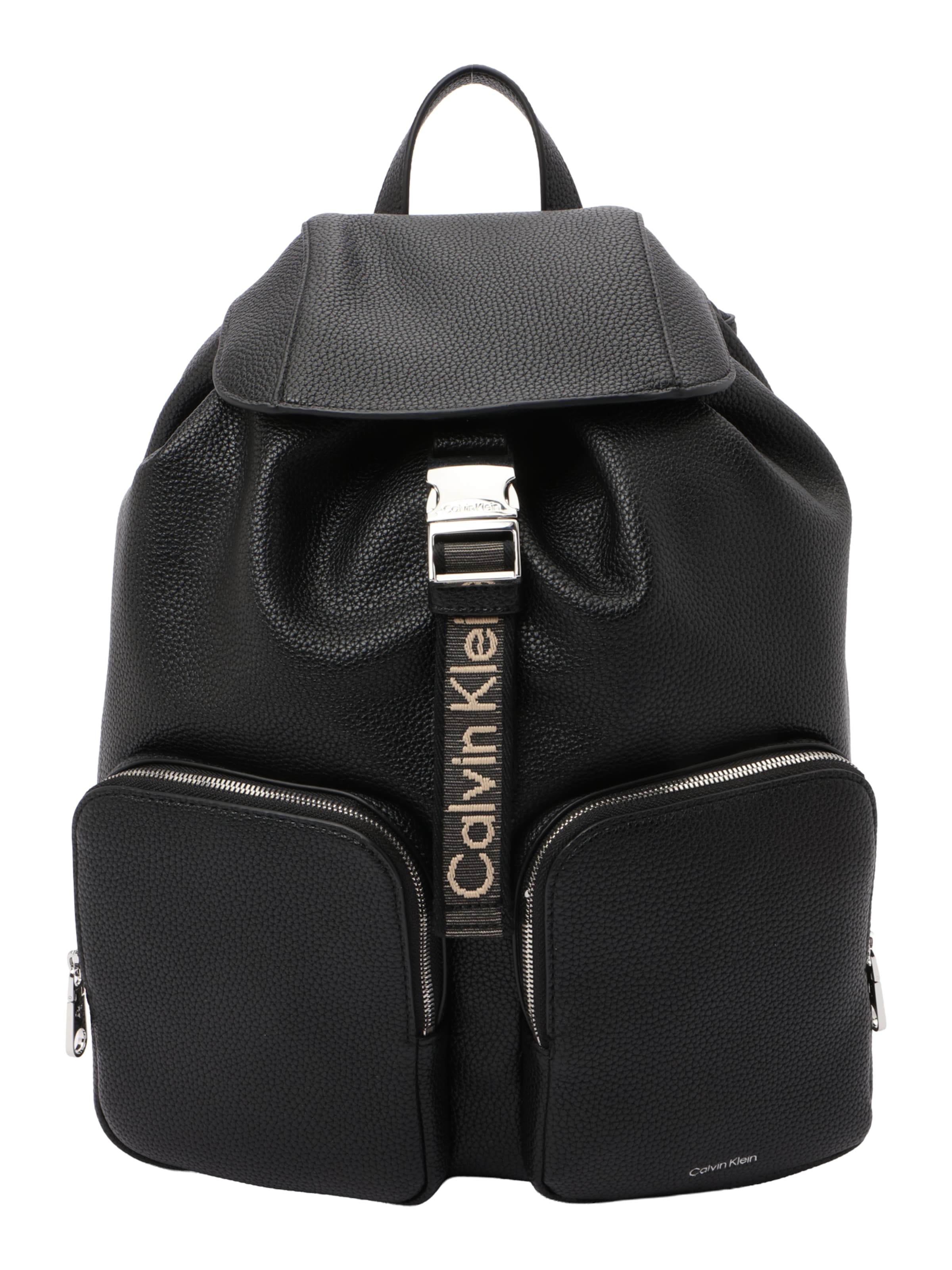 Calvin Klein Batoh 'WEBBING' - Čierna
