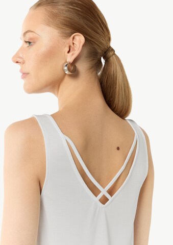 COMMA Top in Weiß
