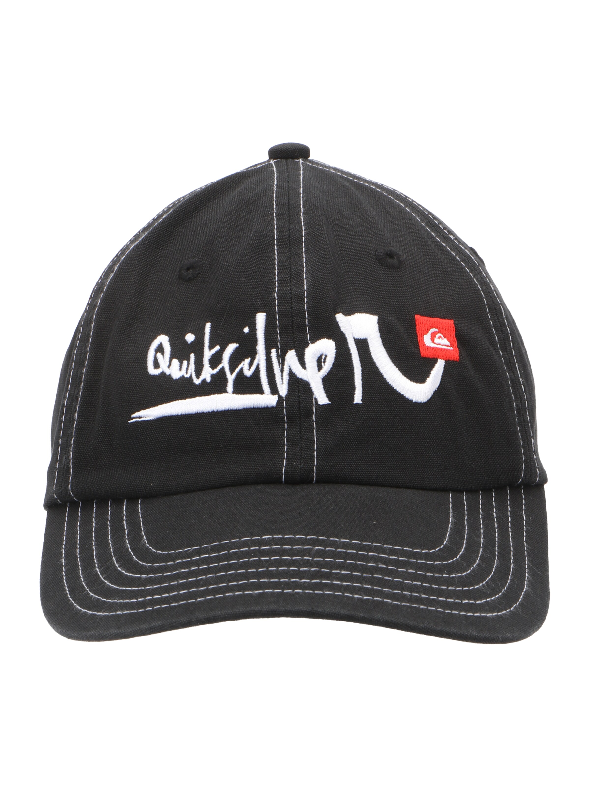 juoda QUIKSILVER Sportinė kepurė 'DRIFTER'
