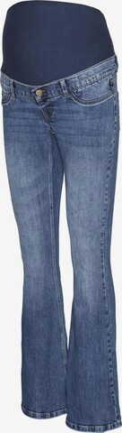 Vero Moda Maternity Regular Jeans in Blau: predná strana