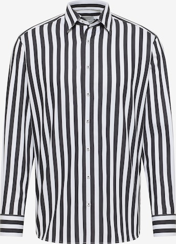 ETERNA Hemd ' MODERN FIT ' in Schwarz: Vorderseite