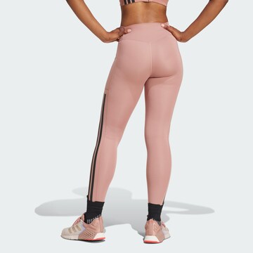 ADIDAS PERFORMANCE - Skinny Pantalón deportivo 'Optime' en rosa