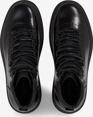 Calvin Klein Boots med snörning i svart