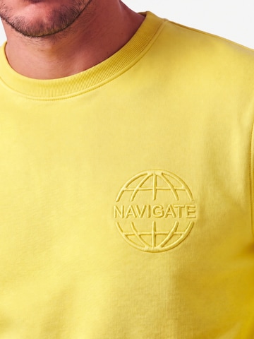 BLEND Pullover 'BHFAVIAN SWEATSHIRT' in Gelb