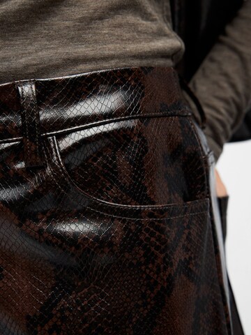 OBJECT Regular Broek in Bruin