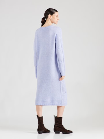 PIECES Gebreide jurk 'PCJENNA' in Blauw