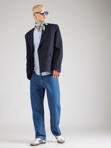 JACK & JONES Слим Рубашка 'JWHSUMMER' в Синий