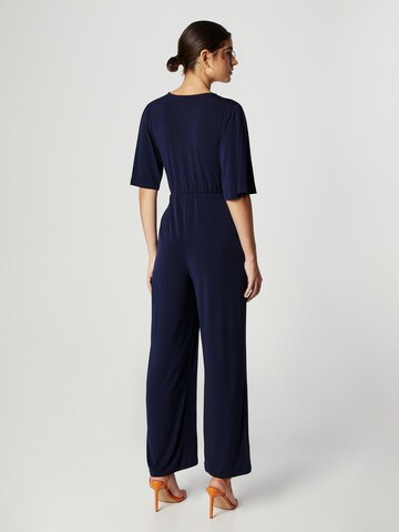 Guido Maria Kretschmer Women Jumpsuit 'Charlotte' in Blue: back