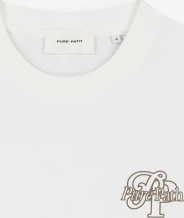 Pure Path Shirt in White: front