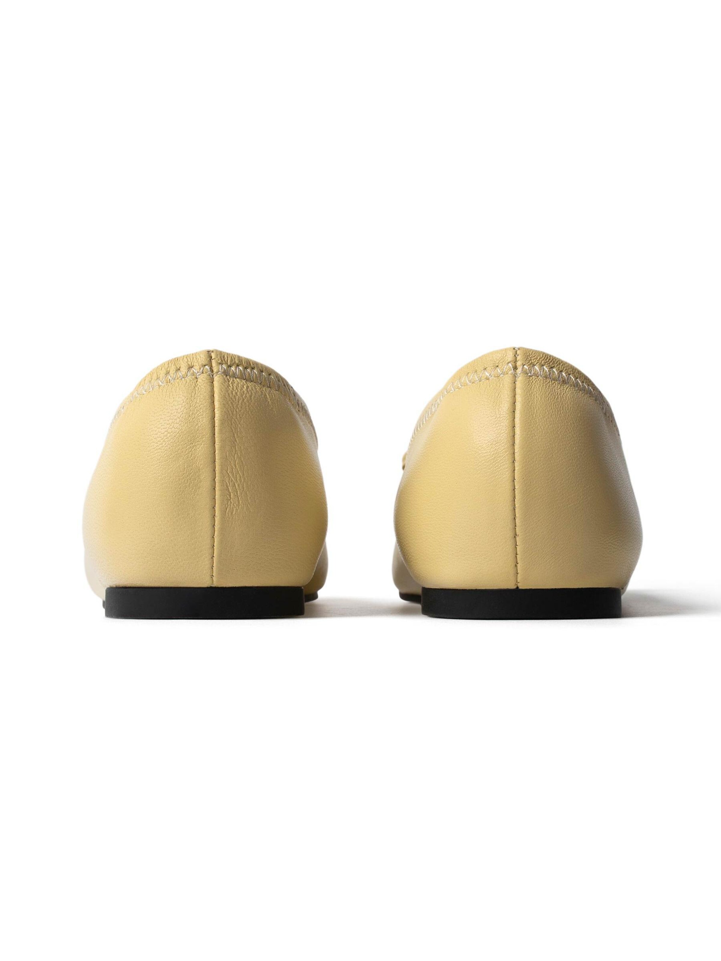 L37 HANDMADE SHOES Ballerinasko 'GOLDEN HOURS WE HAD' i gul