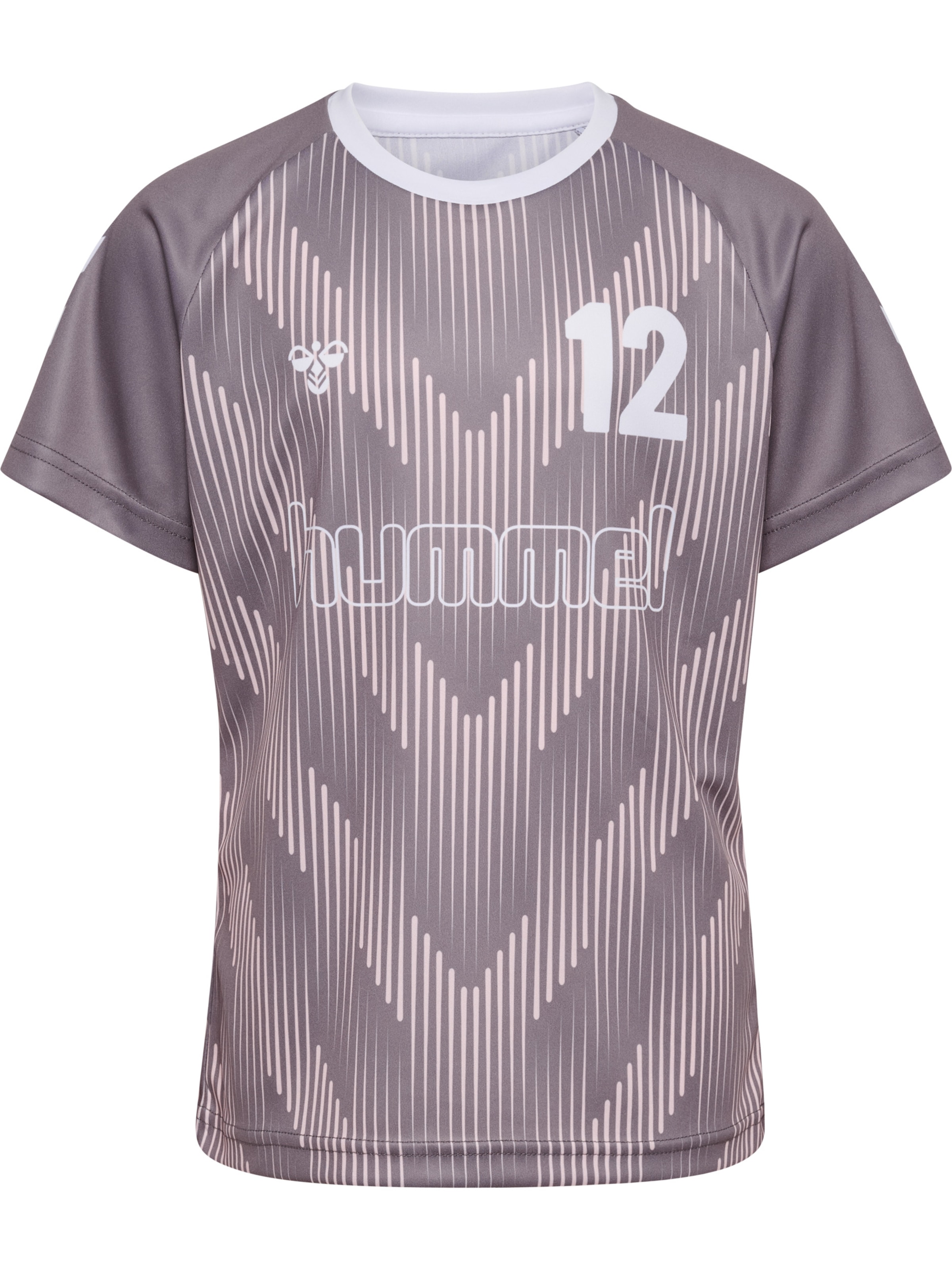 Hummel Performance Shirt in Purple: front