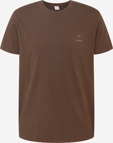 Won Hundred Shirt 'Troy' in Brown: front