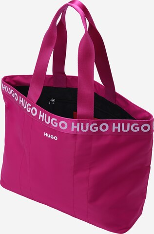 HUGO Shoppingväska 'Becky' i rosa