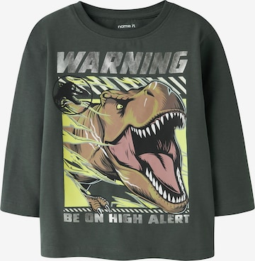 NAME IT Paita 'NMMJim Jurassic' värissä harmaa: etupuoli