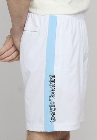Sergio Tacchini Normální Sportovní kalhoty 'Goccia' – bílá