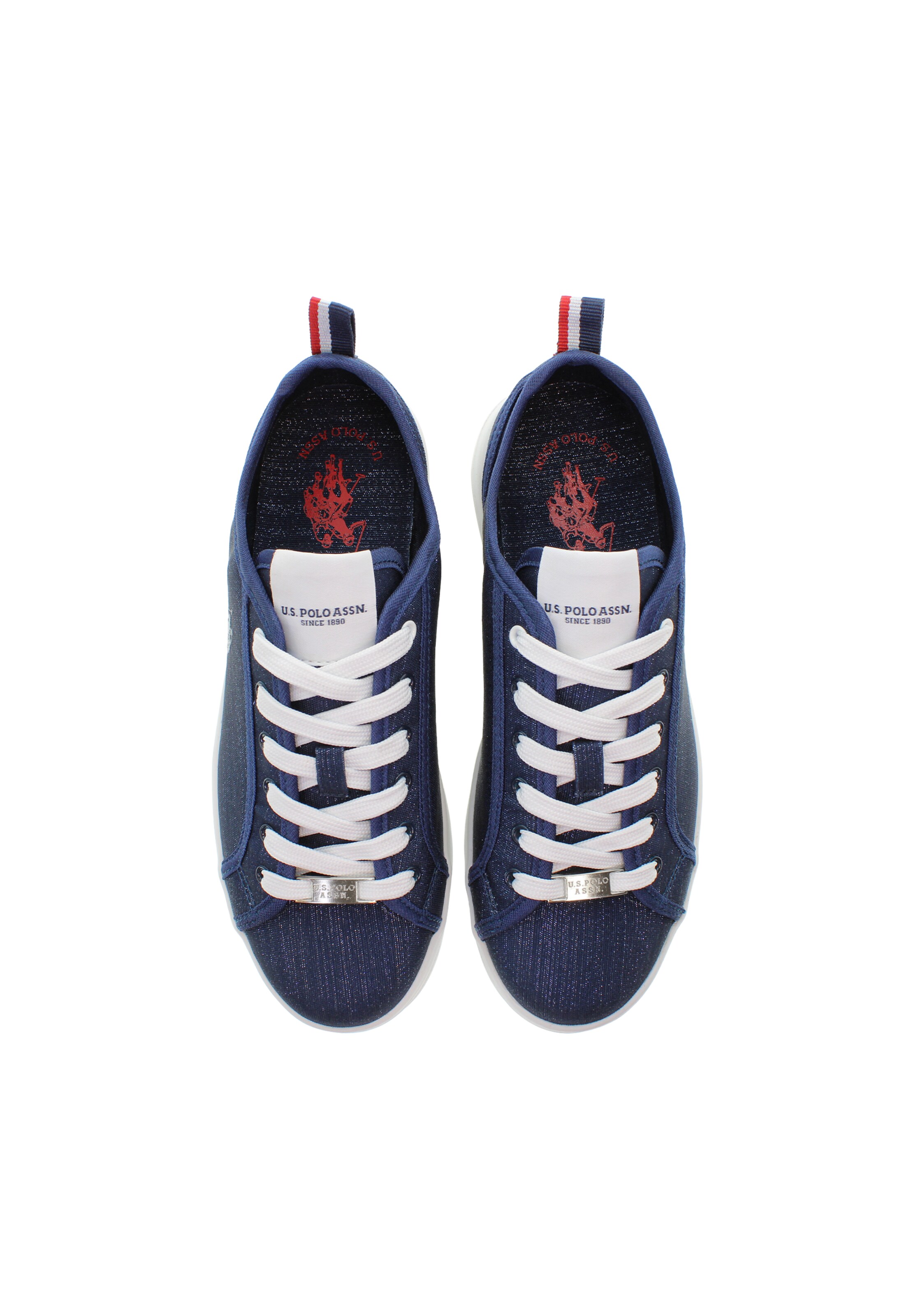 Baskets basses U.S. POLO ASSN. en bleu