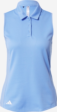 ADIDAS GOLF Performance Shirt in Blue: front