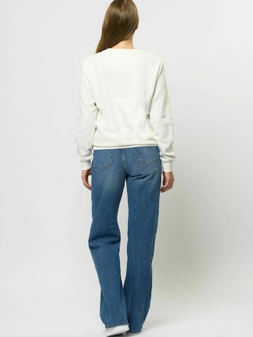 U.S. POLO ASSN. Sweatshirt 'Helen' in Weiß