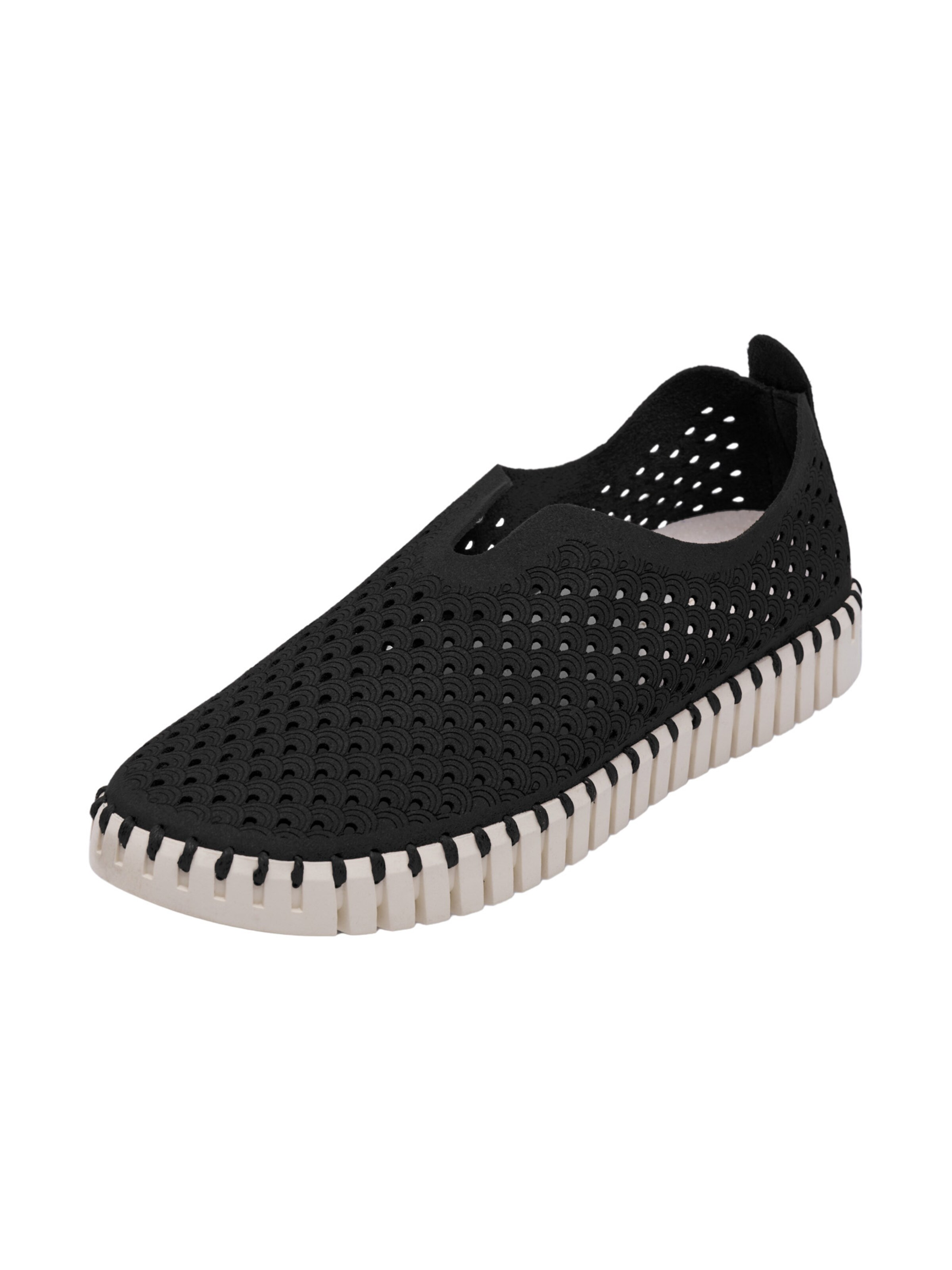 ILSE JACOBSEN Slip On 'Tulip3275' in Schwarz