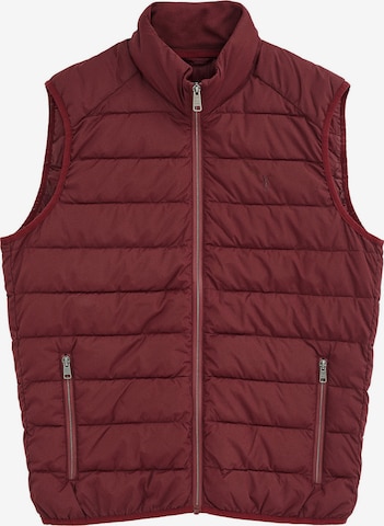 Polo Club Vest in Red: front