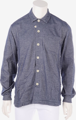 Oliver Spencer Button Up Shirt in S in Blue: front