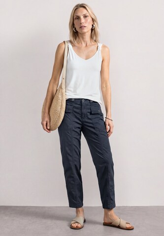 STREET ONE Regular Pants in Blue: front