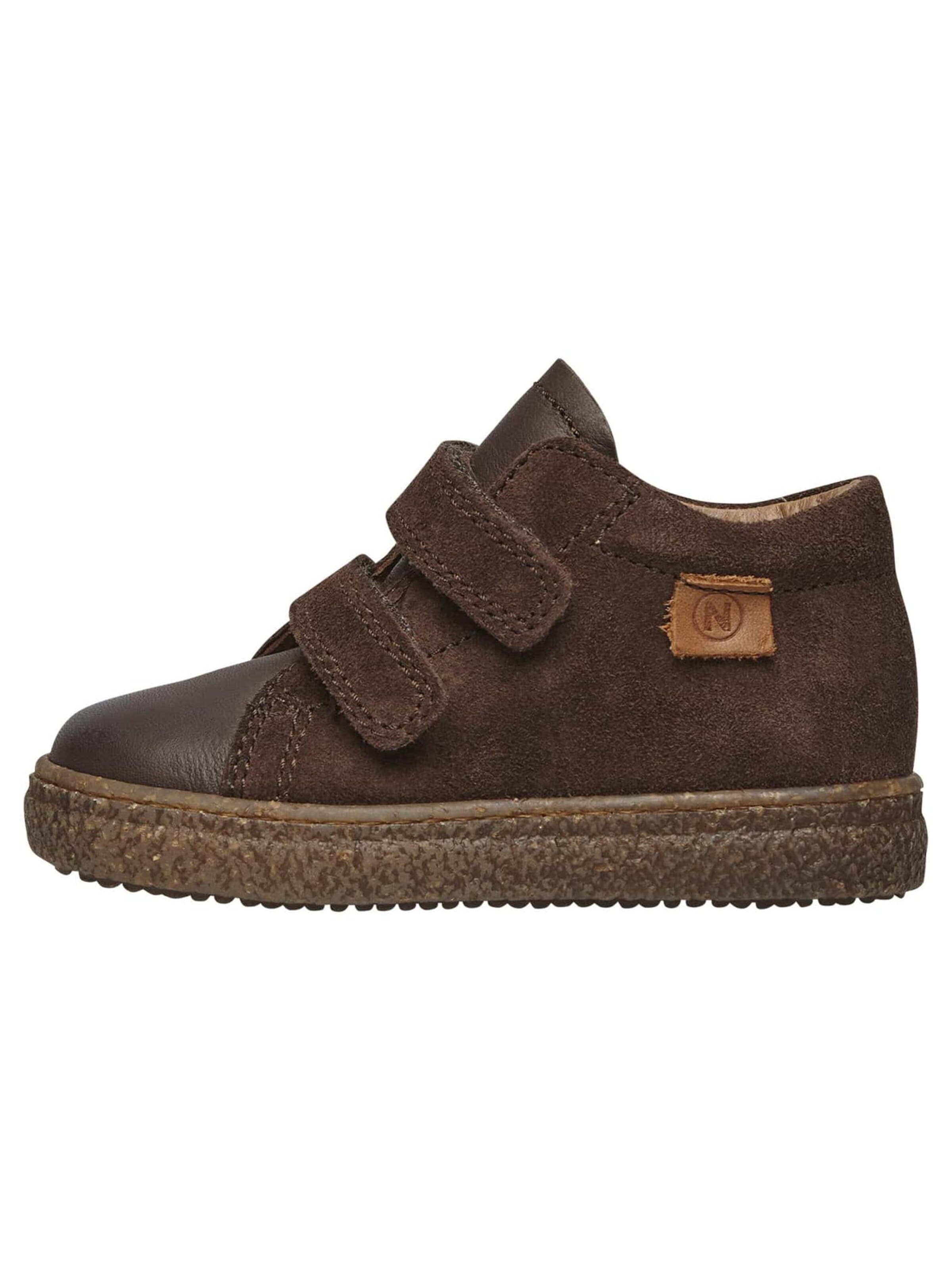 NATURINO Sneakers 'ALBUS VL' in Bruin