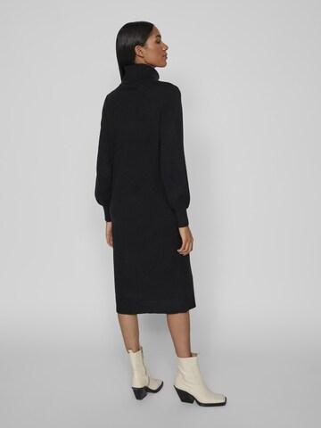 VILA Knit dress 'Sara' in Black