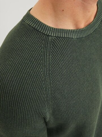 Pull-over 'Matt' JACK & JONES en vert