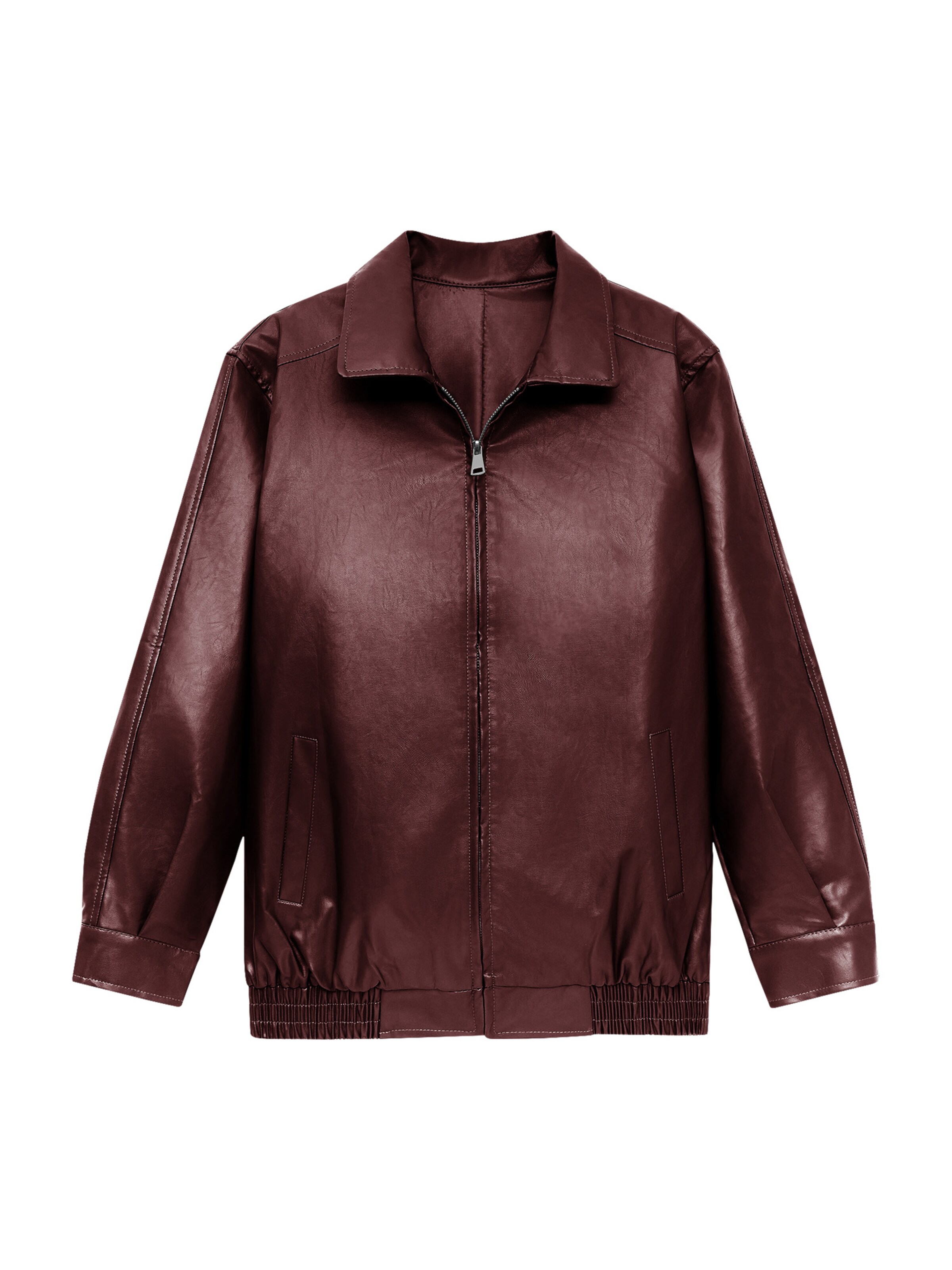 Imily Bela - Chaqueta de entretiempo en marrón: frente